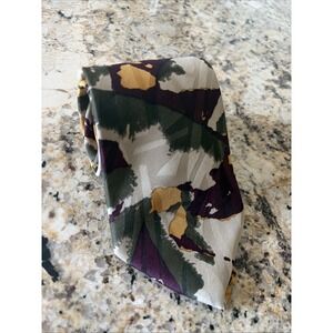 Florenzi Abstract Geometric Necktie Mens Size OS Multi Color Vintage 90s Artsy